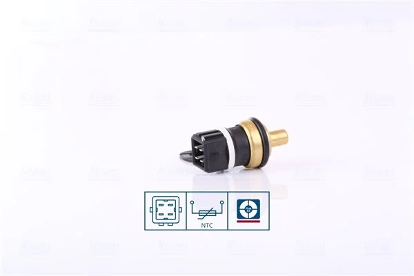 Sensor, temperatura do líquido de refrigeração NISSENS 207061