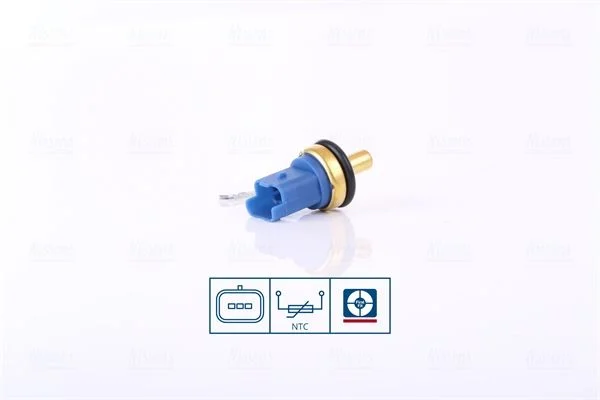 Sensor, temperatura do líquido de refrigeração NISSENS 207069