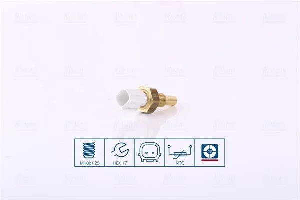 Sensor, coolant temperature NISSENS 207071