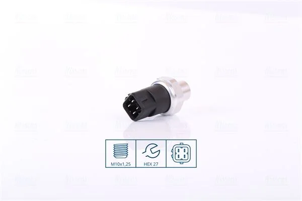 Pressure Switch, air conditioning NISSENS 301036