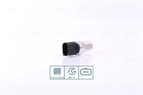 Interruptor de pressão, ar condicionado NISSENS 301098
