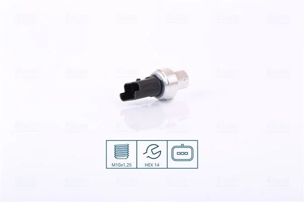 Interruptor de pressão, ar condicionado NISSENS 301102