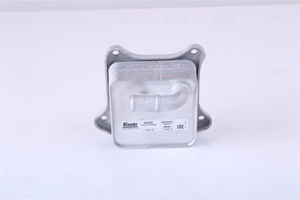 Oil Cooler, engine oil NISSENS 90680