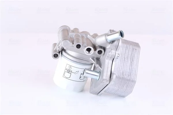 Oil Cooler, engine oil NISSENS 90893
