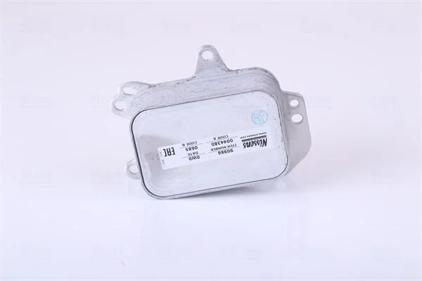 Oil Cooler, engine oil NISSENS 90966