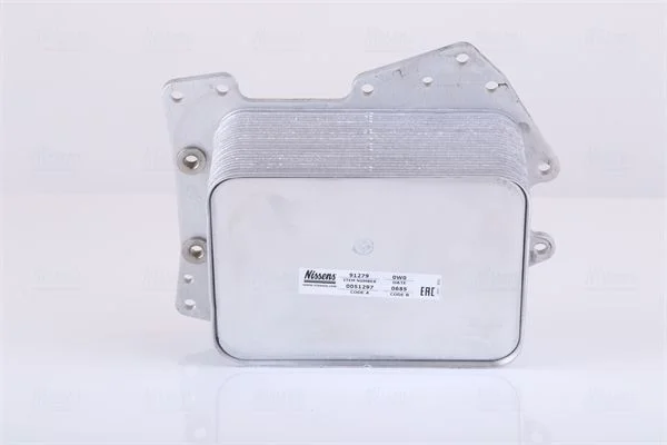 Oil Cooler, engine oil NISSENS 91279
