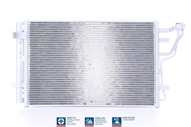 Condenser, air conditioning NISSENS 940006