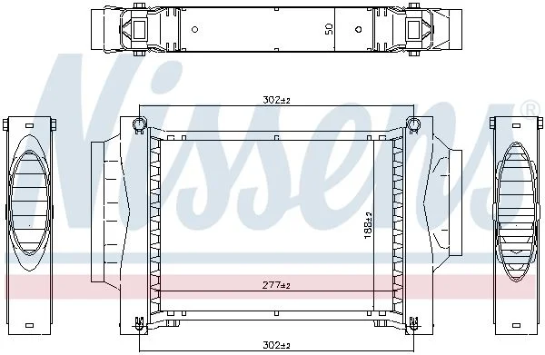 Intercooler NISSENS 961604