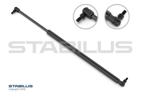 Amortecedor a gás, ajuste do encosto STABILUS 083534