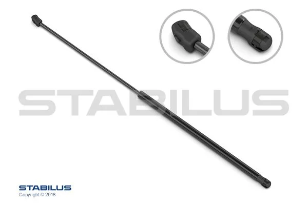 Dujinė spyruoklė, gaubtas STABILUS 5001ZR
