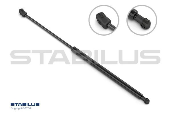 Gas Spring, bonnet STABILUS 712224