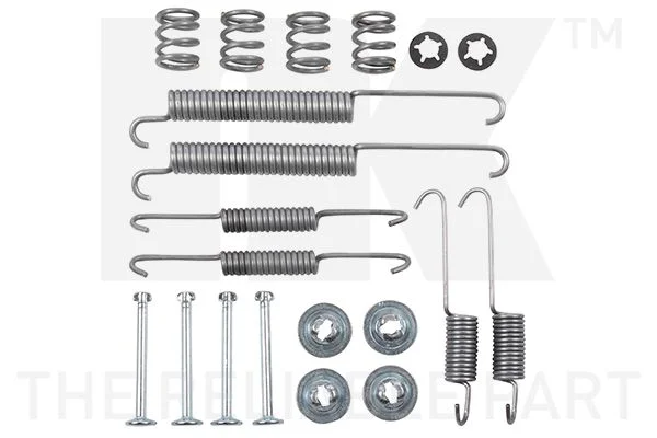 Accessory Kit, parking brake shoes NK 7919754