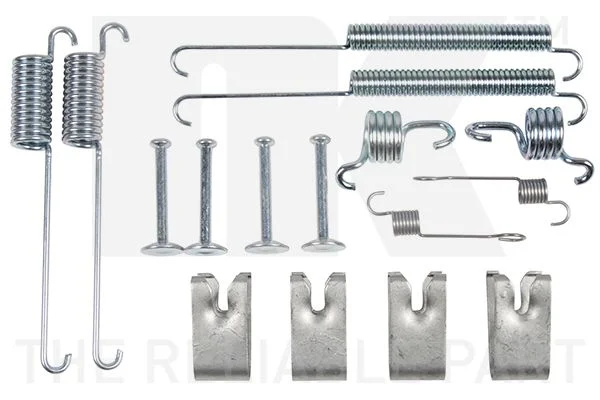 Kit de acessórios, sapatas do travão de estacionamento NK 7925732