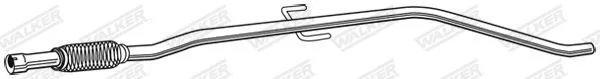 Tubo de Escape WALKER 10478