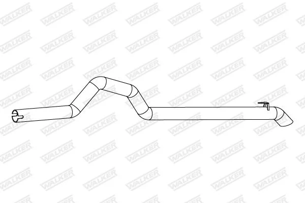 Tubo de Escape WALKER 10804