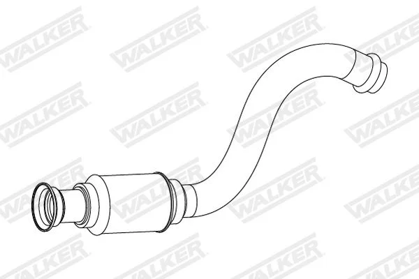 Tubo de Escape WALKER 10853