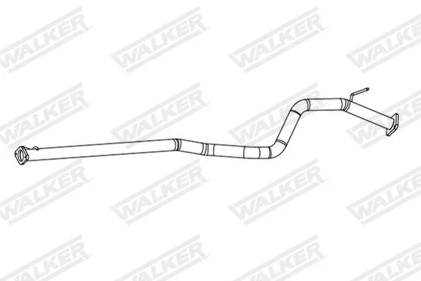 Tubo de Escape WALKER 10857