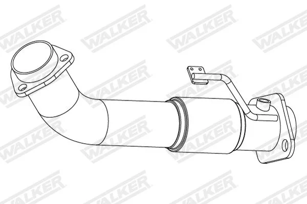 Tubo de Escape WALKER 10884