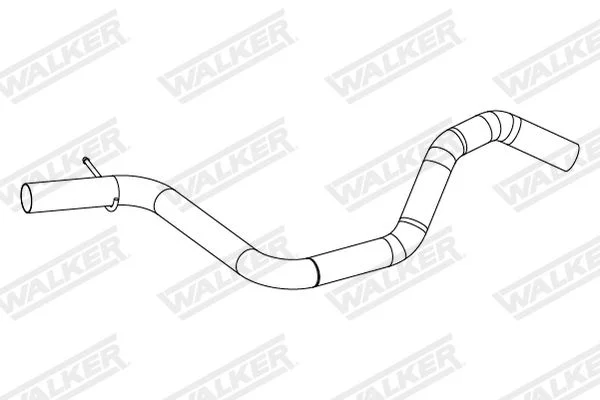 Tubo de Escape WALKER 10921