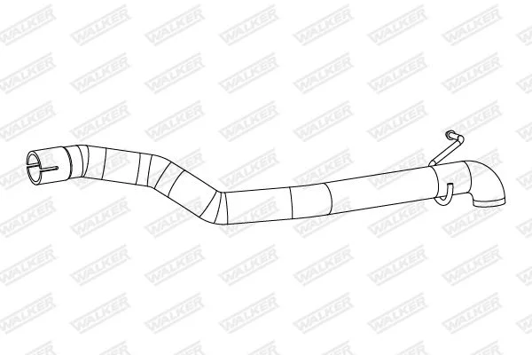 Exhaust Pipe WALKER 10950