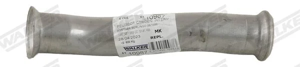 Tubo de Escape WALKER 10987