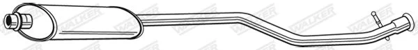 Centre Muffler WALKER 22535