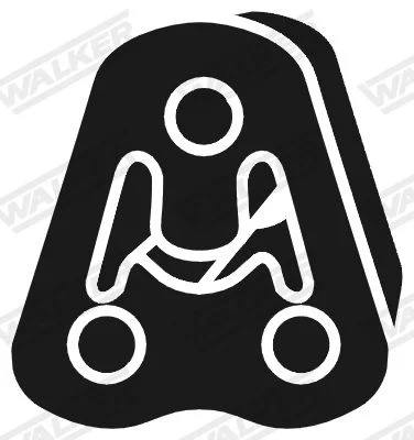 Montagem, sistema de escape WALKER 83207
