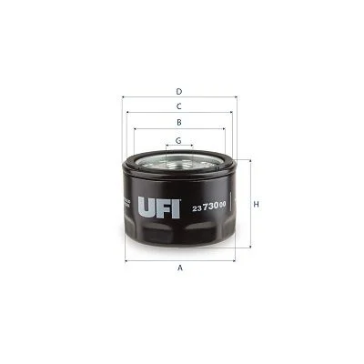 Filtro de Óleo UFI 23.730.00