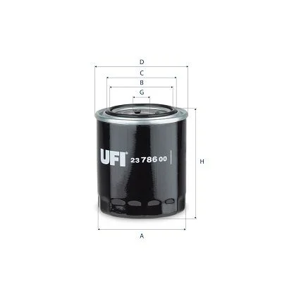 Filtro de Óleo UFI 23.786.00