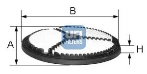Air Filter UFI 27.274.00