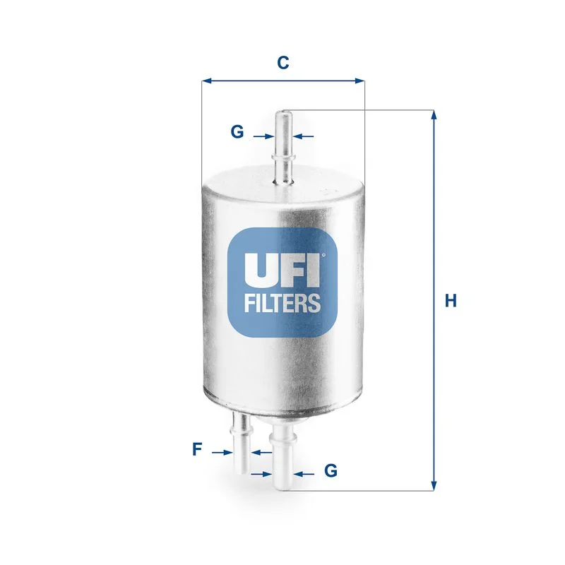 Fuel Filter UFI 31.831.00