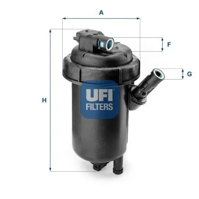 Kuro filtras UFI 55.120.00