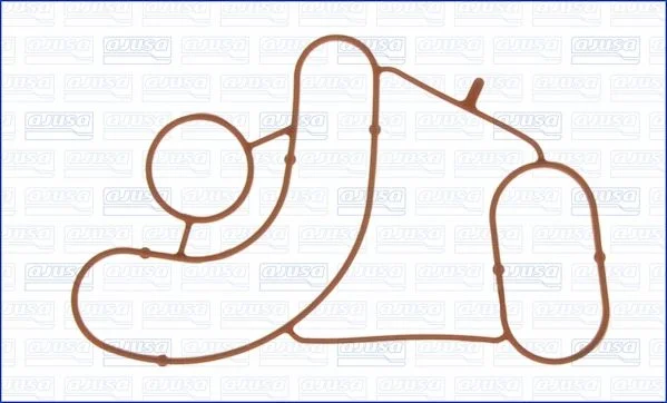 Gasket, oil cooler AJUSA 01058500