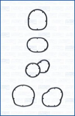 Gasket Set, oil cooler AJUSA 77010300