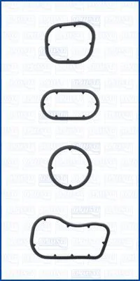 Gasket Set, oil cooler AJUSA 77010400