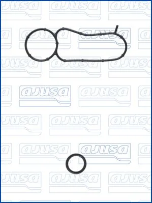 Gasket Set, oil cooler AJUSA 77019700