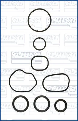 Gasket Set, oil cooler AJUSA 77029100