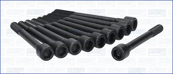 Conjunto de parafusos da cabeça do cilindro AJUSA 81002600