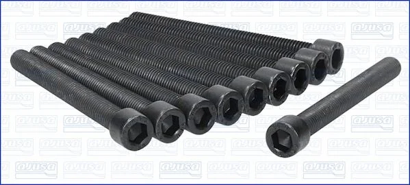 Conjunto de parafusos da cabeça do cilindro AJUSA 81005900