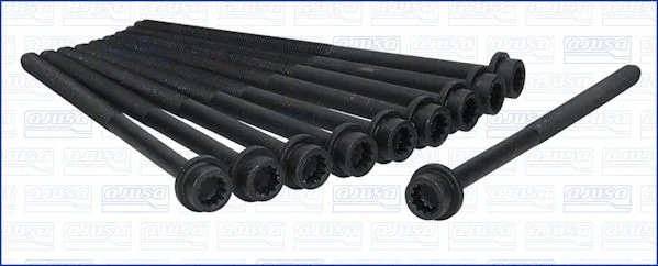Conjunto de parafusos da cabeça do cilindro AJUSA 81046200