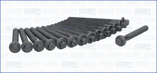Conjunto de parafusos da cabeça do cilindro AJUSA 81063900