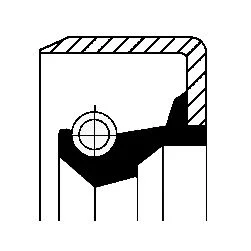 Shaft Seal, differential CORTECO 01029687B