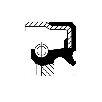 Shaft Seal, manual transmission CORTECO 01030363B
