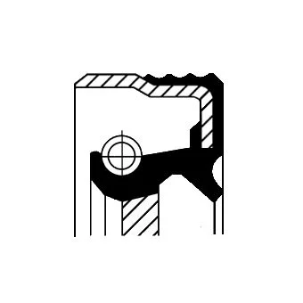 Shaft Seal, manual transmission CORTECO 12015274B