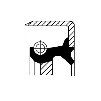 Shaft Seal, differential CORTECO 19027913B