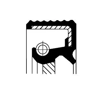 Shaft Seal, crankshaft CORTECO 20025741B