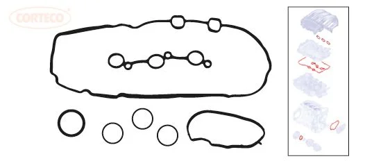Gasket Kit, timing case CORTECO 49115983