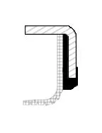 Shaft Seal, intermediate shaft CORTECO 49359800