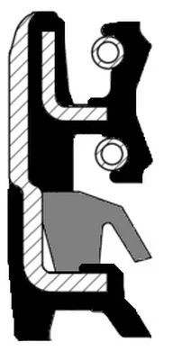 Shaft Seal, differential CORTECO 49369293