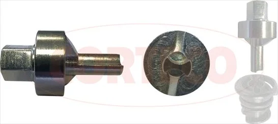 Inserto de Chave de Soquete, bujão de drenagem de óleo CORTECO 49379180